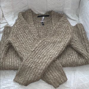 Fuzzy cardigan
